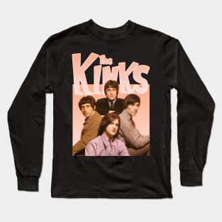 The Kinks // Aesthetic Vintage Style // Long Sleeve T-Shirt